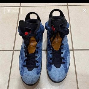 Air Jordan Retro 6, Washed Denim